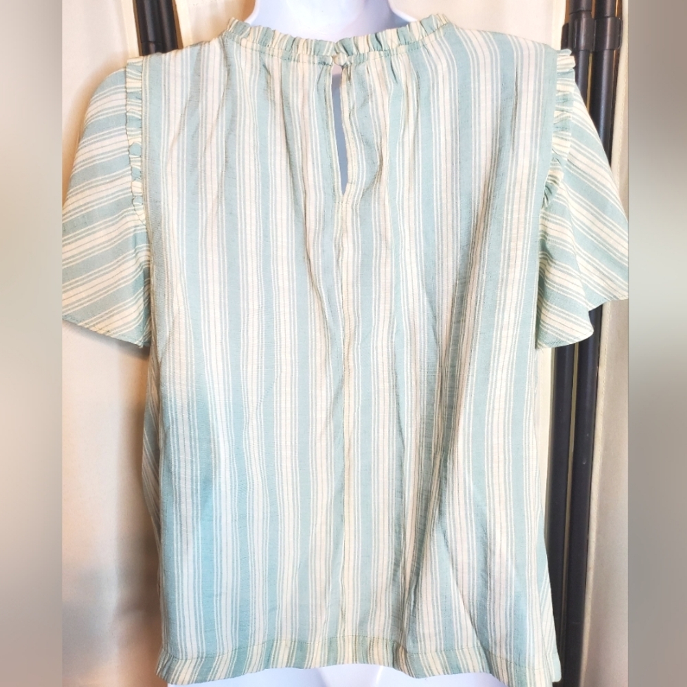 ✨ Lauren Conrad Corporate Bloom Blouse 🌸 Women’s Small - Picture 11 of 13